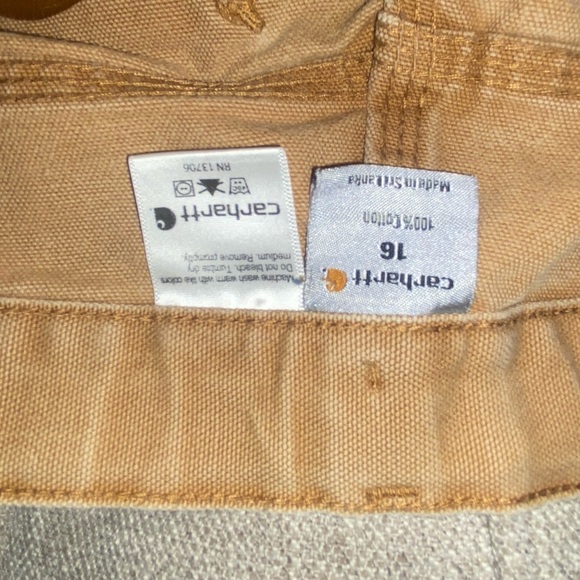 Carhartt Tan Women's Straight Leg Jeans - Picture 11 of 12